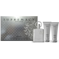 Afnan Supremacy Silver EDP M SET - EDP 100 ml + shower gel 100 ml + after sh