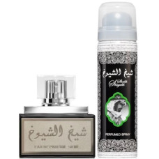 Lattafa Sheikh Al Shuyukh (Black) EDP U 50 Ml+ deo